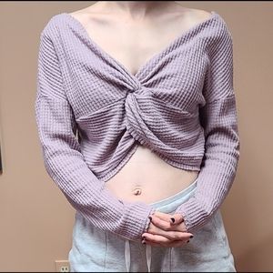 Urban Outfitters long sleeve crop top. M